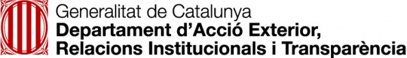 Generalitat de Catalunya · Departament d'Acció Exterior, Relacions Institucionals i Transparència